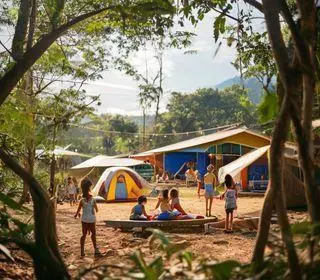 colônia de férias