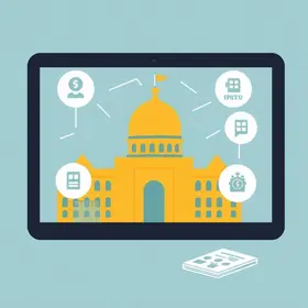 guias de IPTU, ISS e taxas municipais de Tatuí