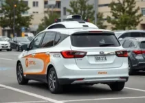 carro atravessa avenida sozinho