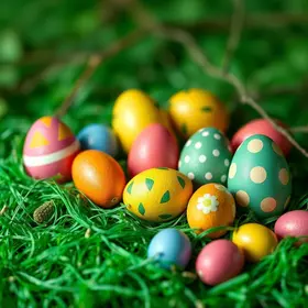 ovos de Páscoa diferentes