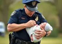 policial militar salva bebê engasgado com leite materno