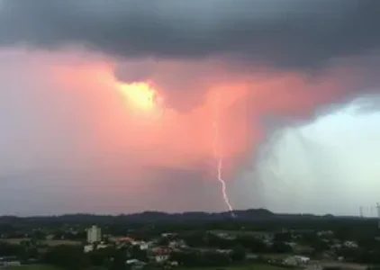 alerta amarelo de tempestade