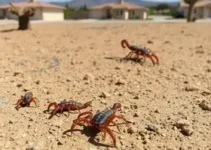 infestação de escorpiões