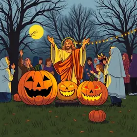 substituir o halloween