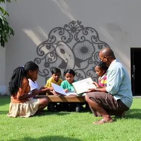 professor formado nos Centros Culturais de Bertioga