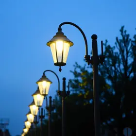 retirada das luminárias de LED em Tatuí
