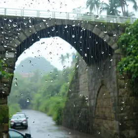 chuva em Tatuí