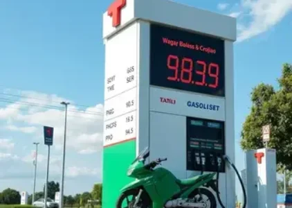 aumento do preço da gasolina em Tatuí
