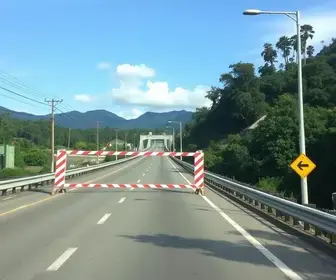 interdição da ponte entre Tatuí e Iperó