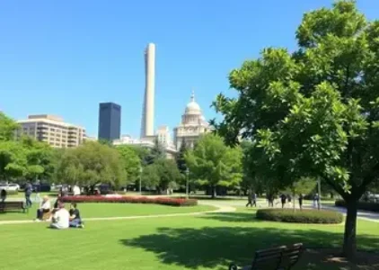 praça em Tatuí